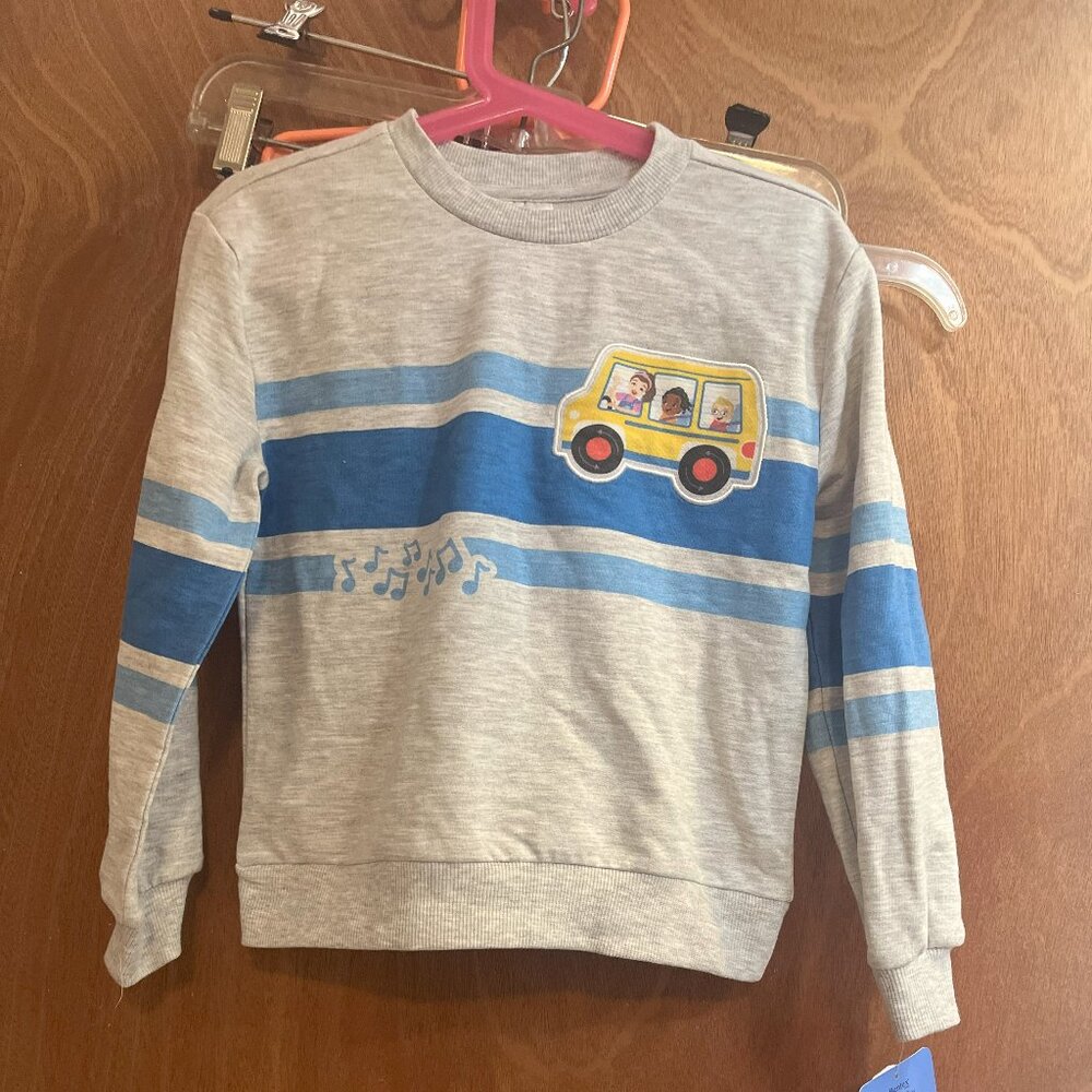 Boy's Ms. Rachel size 5T Gray Sweatshirt NWT